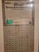 Wilmington Manchester Railroad Company First Preferred Mortgage Bond  May 7, 1866