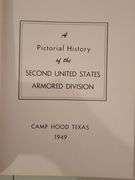 1942 pictorial history 18th field artillery brigade, 1949 pictorial history of 2nd U.S. Armored Divi
