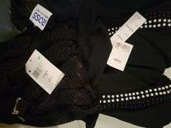 Two Totes of Women's Clothes, Some New with Tags
