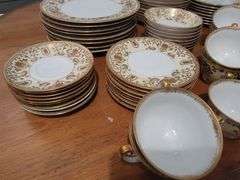 Mentor Fine China. Lee Gold 8 PC setting