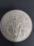 SILVER 1978 Mexican 100 Pesos coin, Morelos Coin