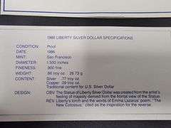 Silver United States Liberty Coins