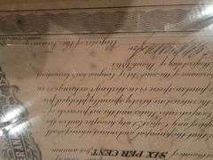 Confederate States of America February 17th, 1864 $500 Loan