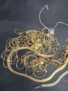 Lot of Gold and Silver Colored Jewelry