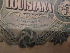 Bond of the State of Louisiana April 10, 1890