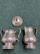 510 grams PRELUDE Sterling Silver Sugar and Creamer, Not weighted