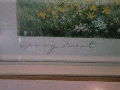 Mary Bertrand signed limited edition print and Arnold Alaniz signed print