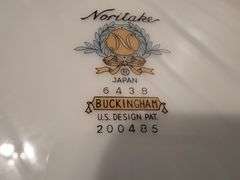 Noritake Buckingham Fine China. 8 PC setting.
