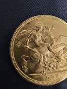 1907 Gold British Sovereign Coin