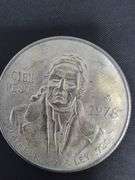 SILVER 1978 Mexican 100 Pesos coin, Morelos Coin