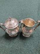 510 grams PRELUDE Sterling Silver Sugar and Creamer, Not weighted
