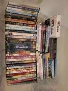 Plastic Tote of DVD's, Some unopened