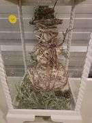 Winter Snowman Display