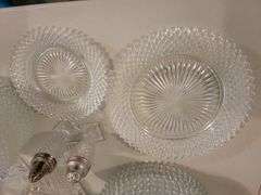 Miss America Clear Depression Glass Set