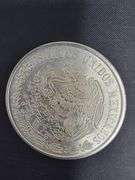 SILVER 1977 Mexican 100 Pesos coin, Morelos Coin