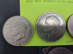 8 Dwight D. Eisenhower Dollars
