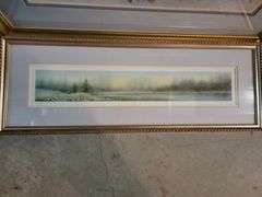 Mary Bertrand signed limited edition print and Arnold Alaniz signed print
