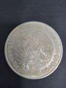 SILVER 1978 Mexican 100 Pesos coin, Morelos Coin