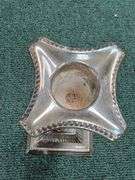 Candle Holders from Italy, Silver Plated Salt and Pepper Shakers