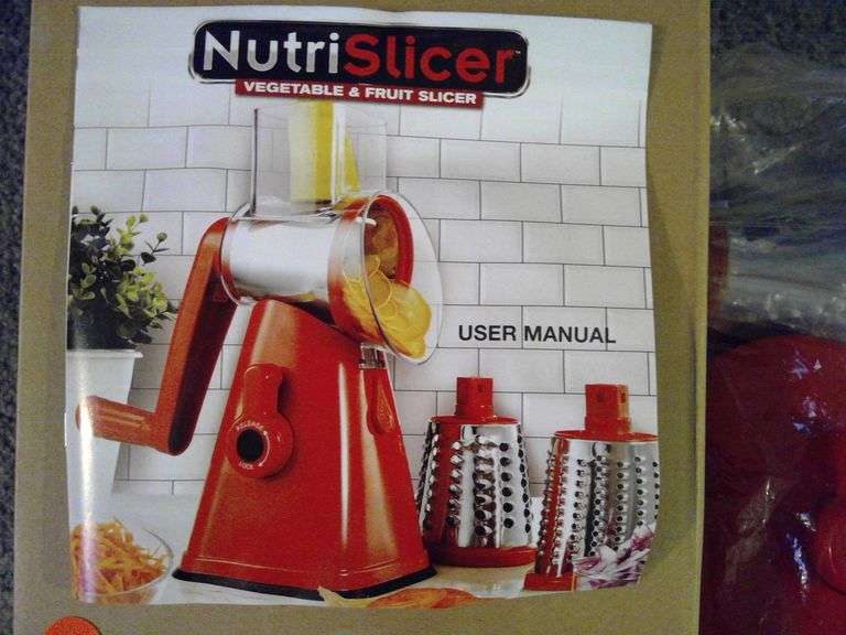 Nutri Slicer, Fruit and Vegetable Slicer