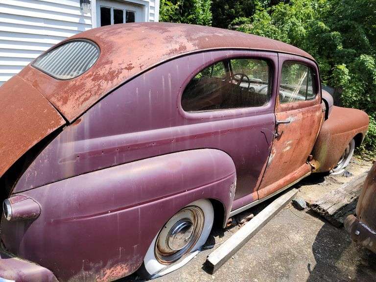 1941 Ford Super Deluxe, Lots of Tools, Car Parts and More