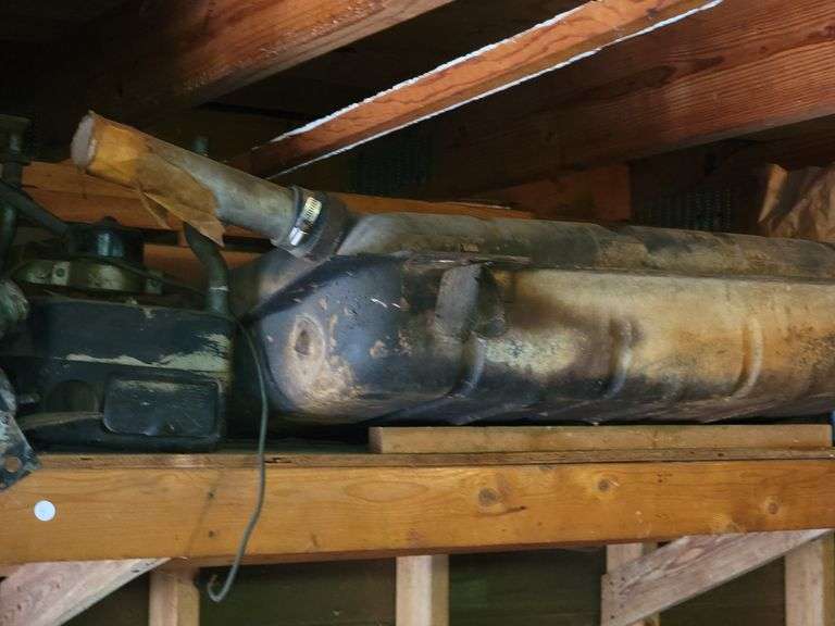 Gas tanks, radiator for Ford Super Deluxe