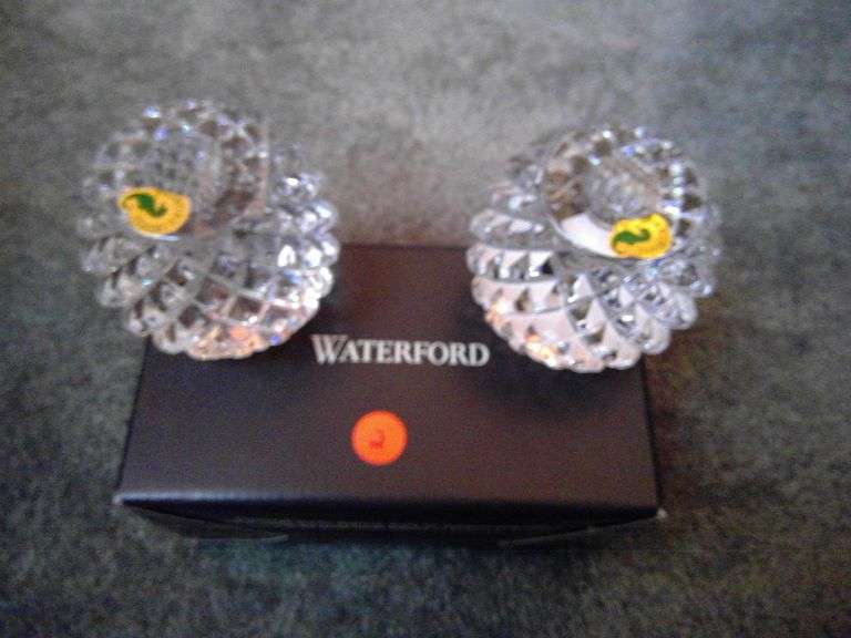 Waterford Crystal Candle Holders