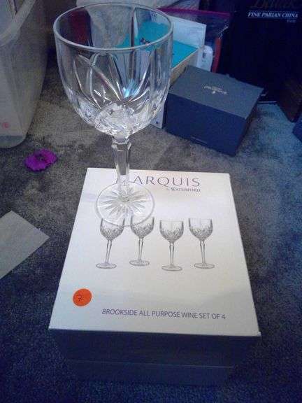 Marquis by Waterford Brookside all-purpose wine set of 4