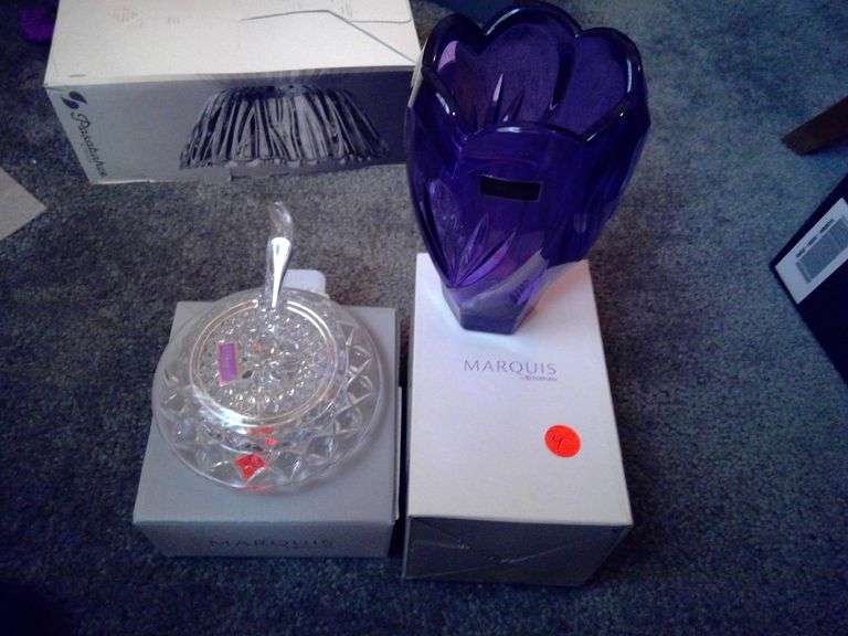 Marquis by Waterford Sugar Bowl and Vase