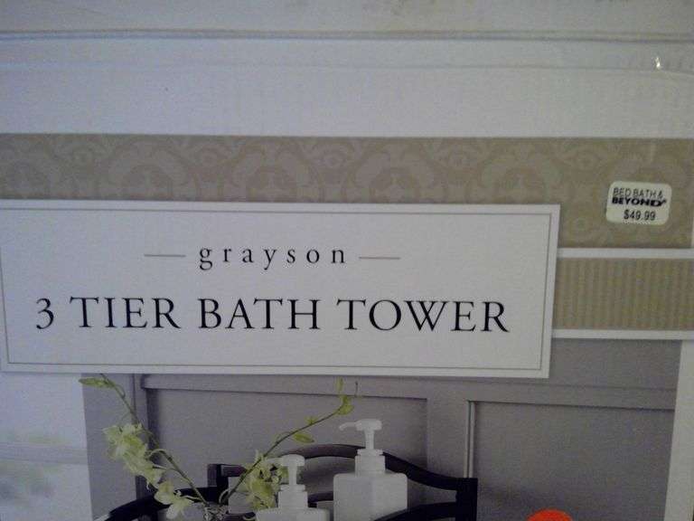3 Tier Bath Tower