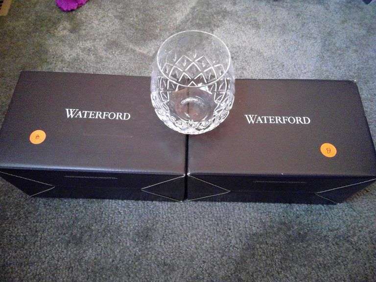 4 Waterford Astor Wine Glasses