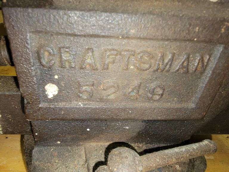 Craftsman Vintage Bench Vise with Swivel Base