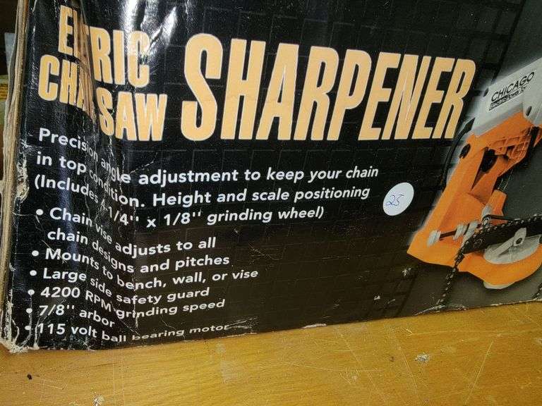 Chicago Electric Chainsaw Sharpener