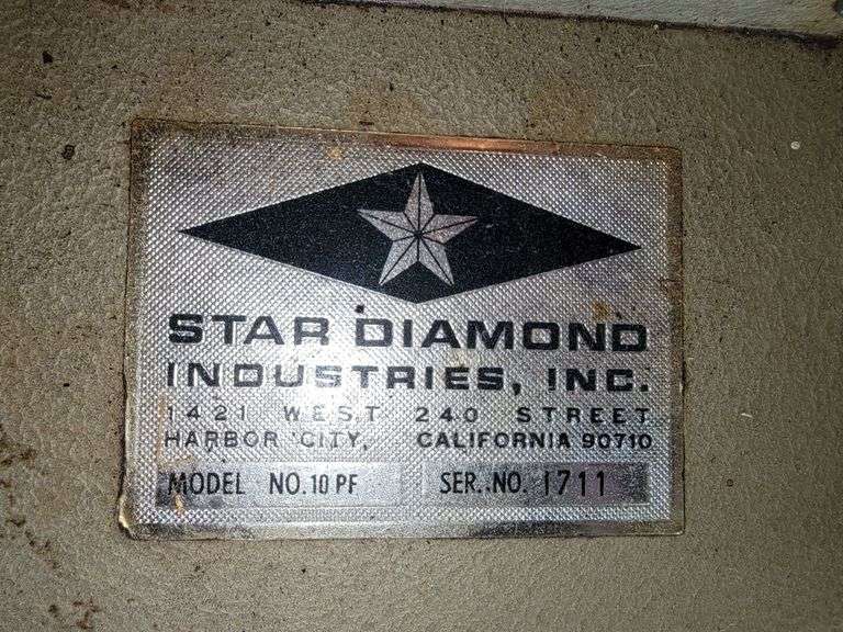Star Diamond 10-PF 10" Trim Saw