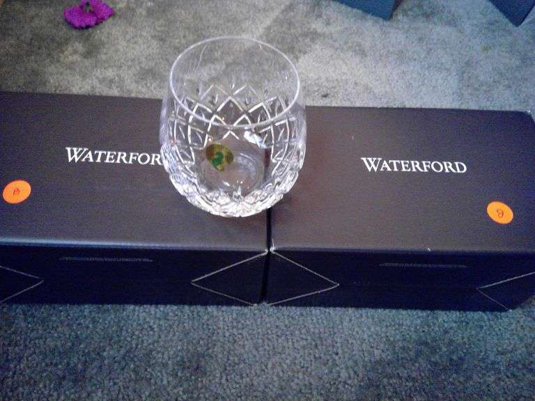 4 Waterford Astor Wine Glasses