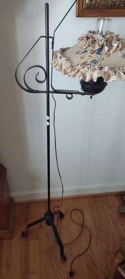 Wrought Iron Floor Lamp