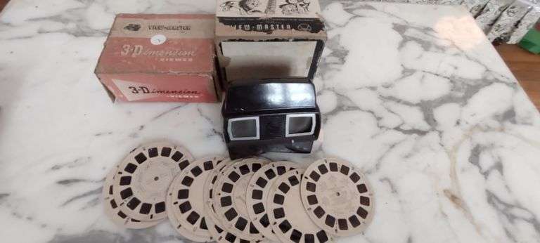 Vintage View-Master with slides