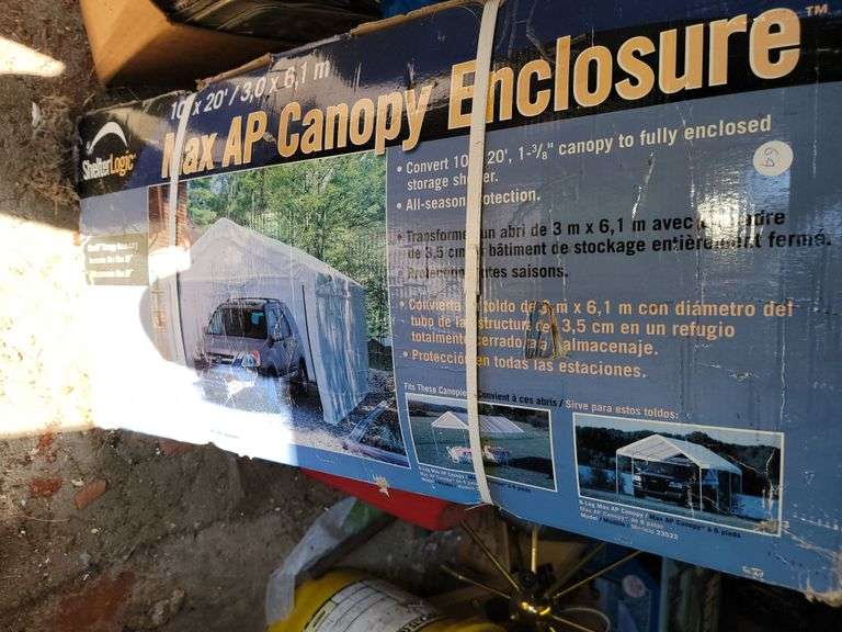 AP Canopy Enclosure New to fully enclose previous canopy item 68