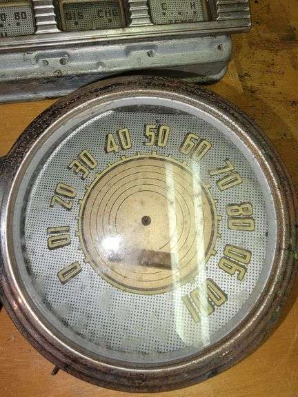 More Vintage Vehicle Parts, Dash gauges