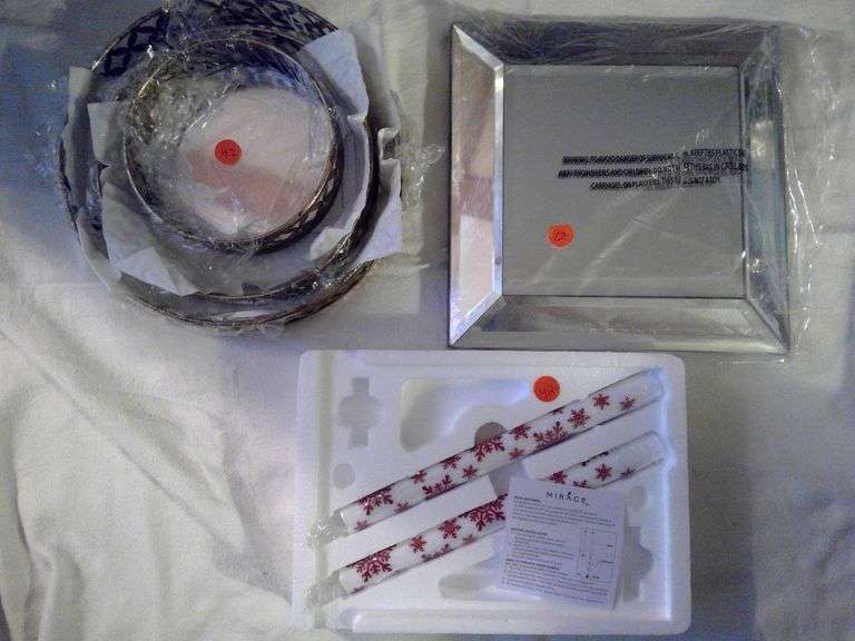 LED Christmas Candles, Mirrored Base and more