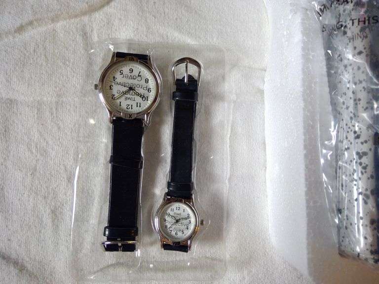 Watches, Kitchen Cannisters, Cell Phone Cleaner, and Knitted Hats