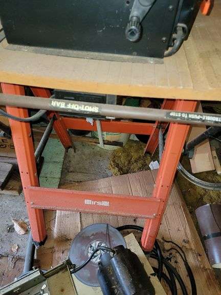 Black and Decker 8" Induction Motor Table Saw with stand