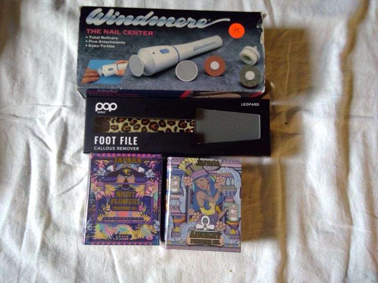 New Perfume Oils, Foot File, Manicure Set