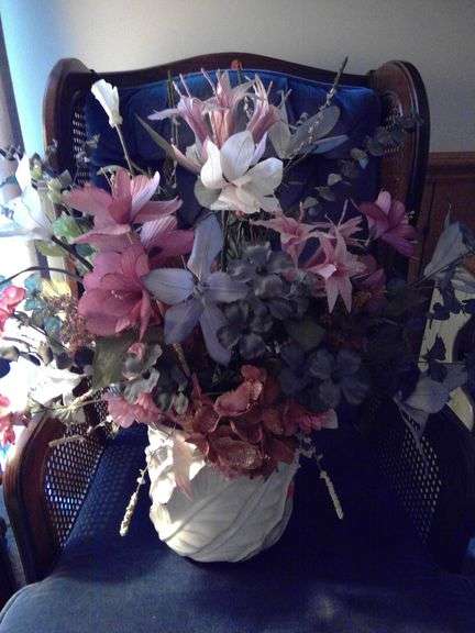 Faux Flower Arrangement