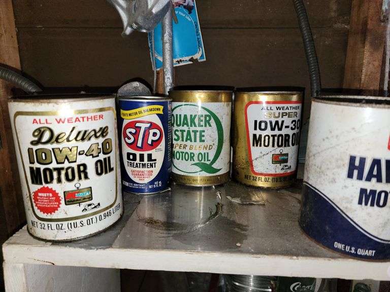 Old Oil Cans and Oilers and more