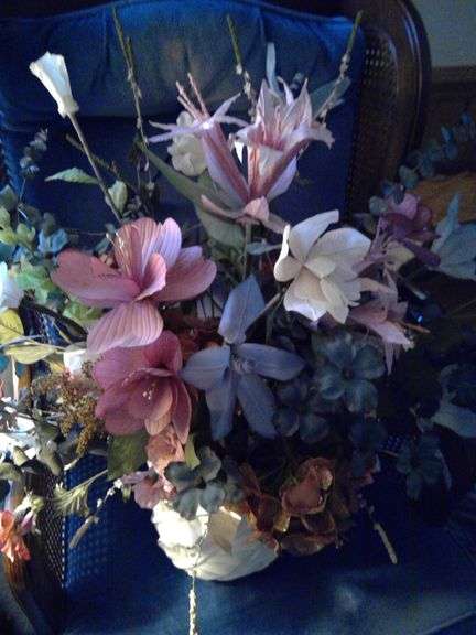 Faux Flower Arrangement