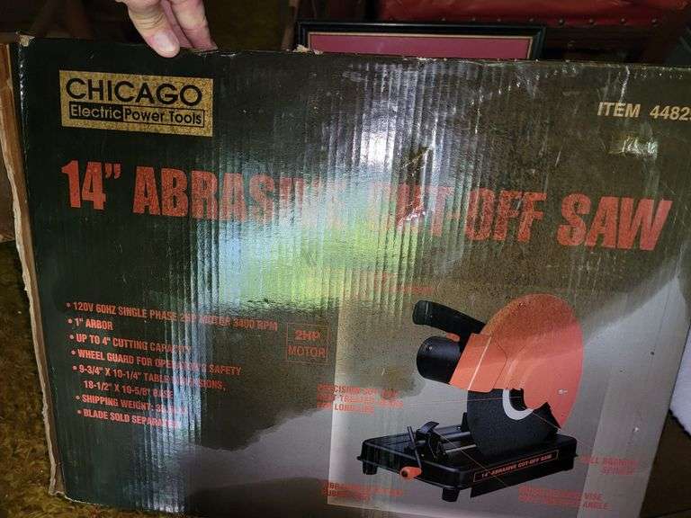 Chicago 14" Abrasive Cut Off Saw