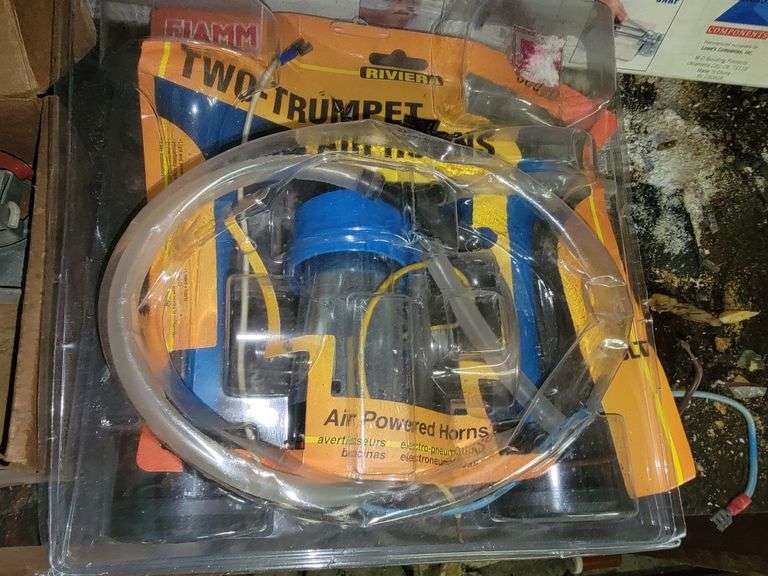 Vehicle Air Horn, Tile Cutter, Cast Iron Pan and more