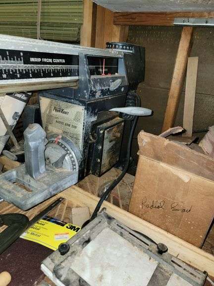 Wards Powr-Kraft 10" Radial Arm Saw