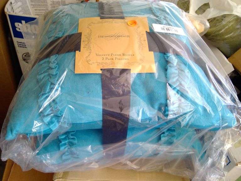Velvety Plush 2 Pack of Pillows